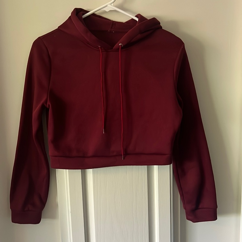 Sale 5 for $20. Cute crop top hoodie.